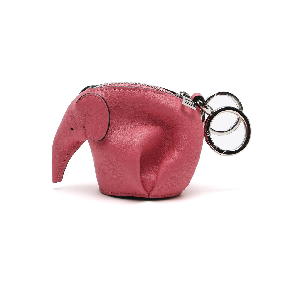 Loewe Elephant Leather Bag Charm