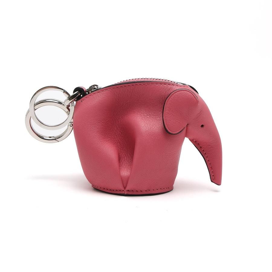 Loewe Elephant Leather Bag Charm