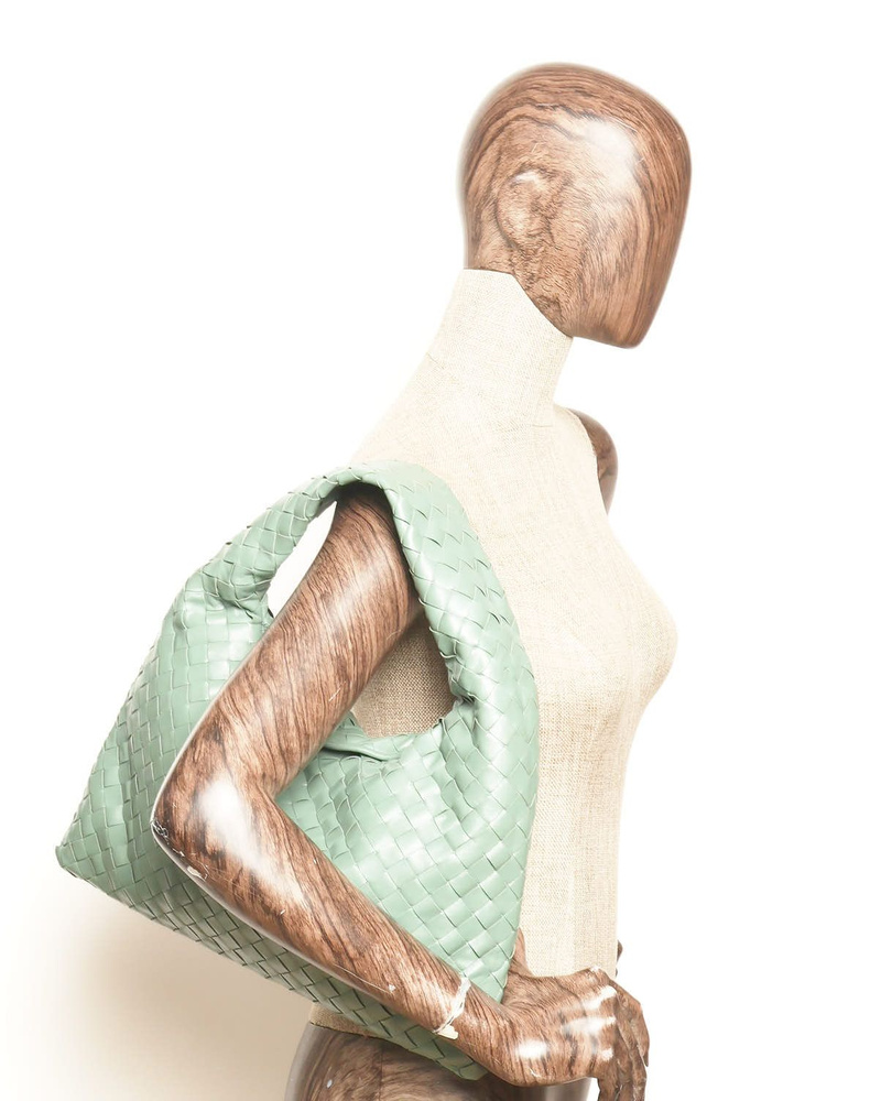 Bottega Veneta Large Intrecciato Hop Bag