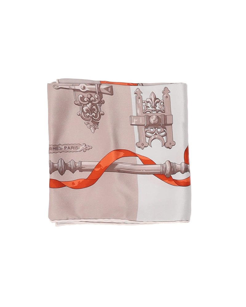 Hermès Hermes Carré 70 Ferronnerie Silk Scarf