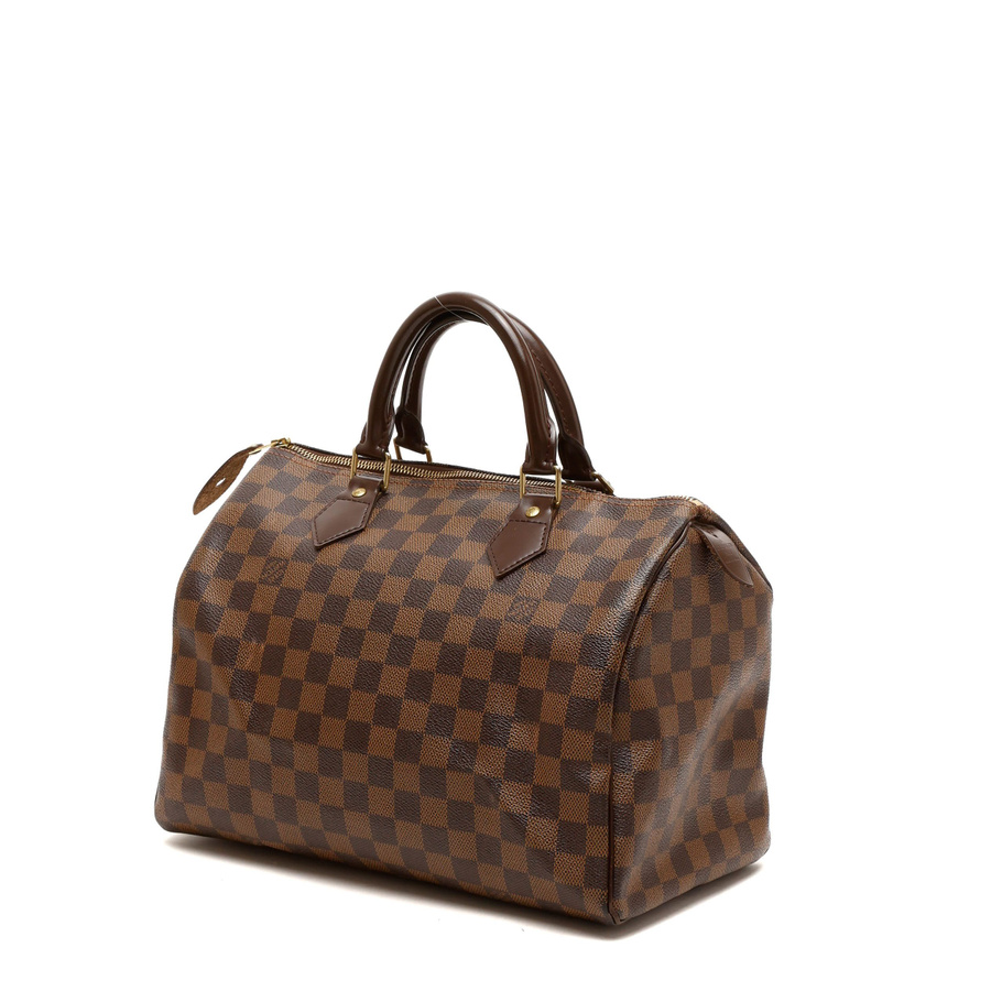 Louis Vuitton Damier Ebene Speedy 30 Bag