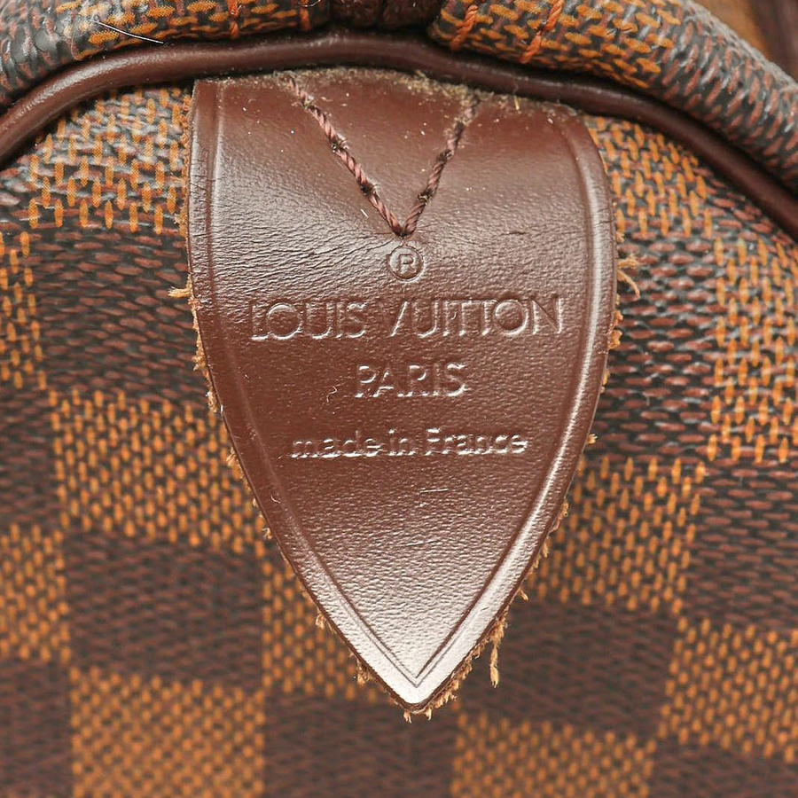 Louis Vuitton Damier Ebene Speedy 30 Bag