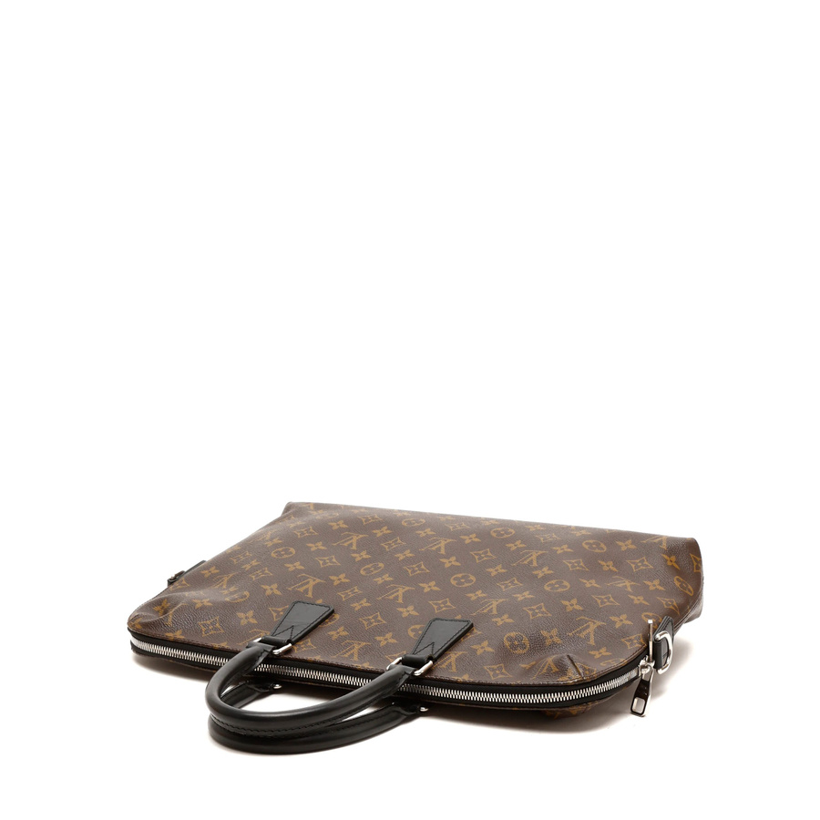 Louis Vuitton Monogram Macassar Porte-Document Jour Business Bag