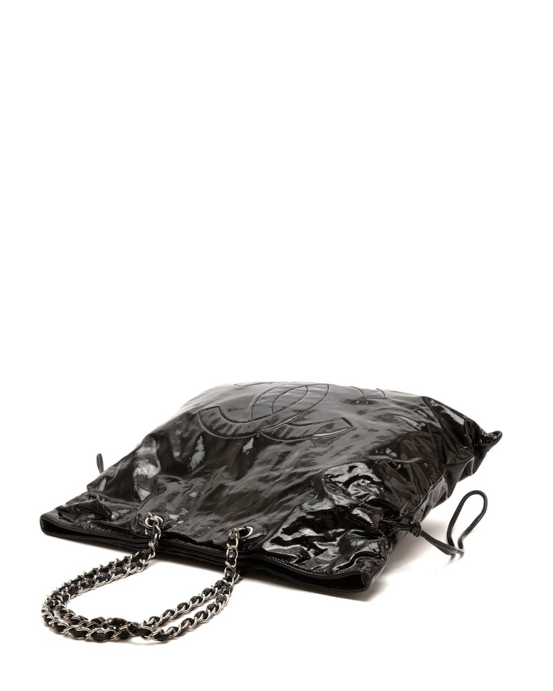 Chanel CC Vinyl Chain Tote Bag