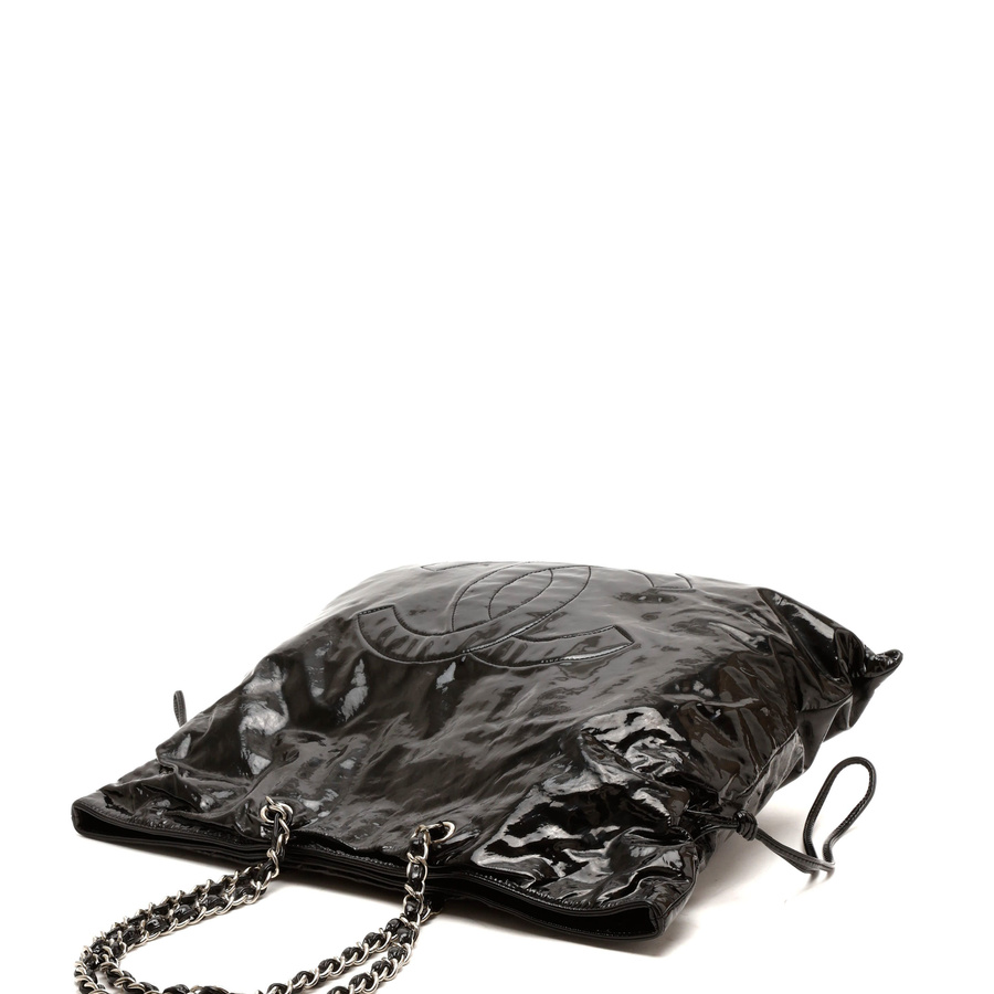 Chanel CC Vinyl Chain Tote Bag