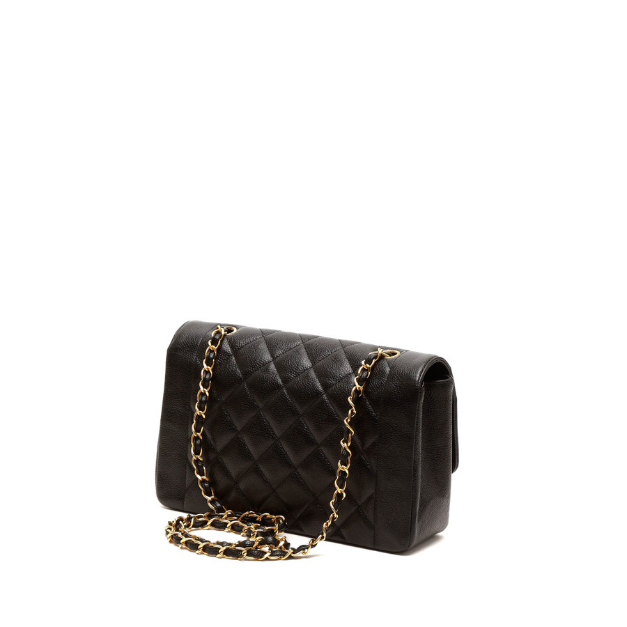 Chanel Medium Caviar Diana Flap Bag