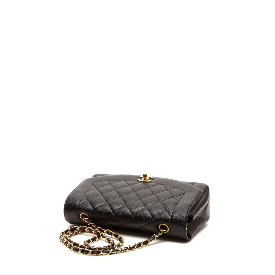 Chanel Medium Caviar Diana Flap Bag