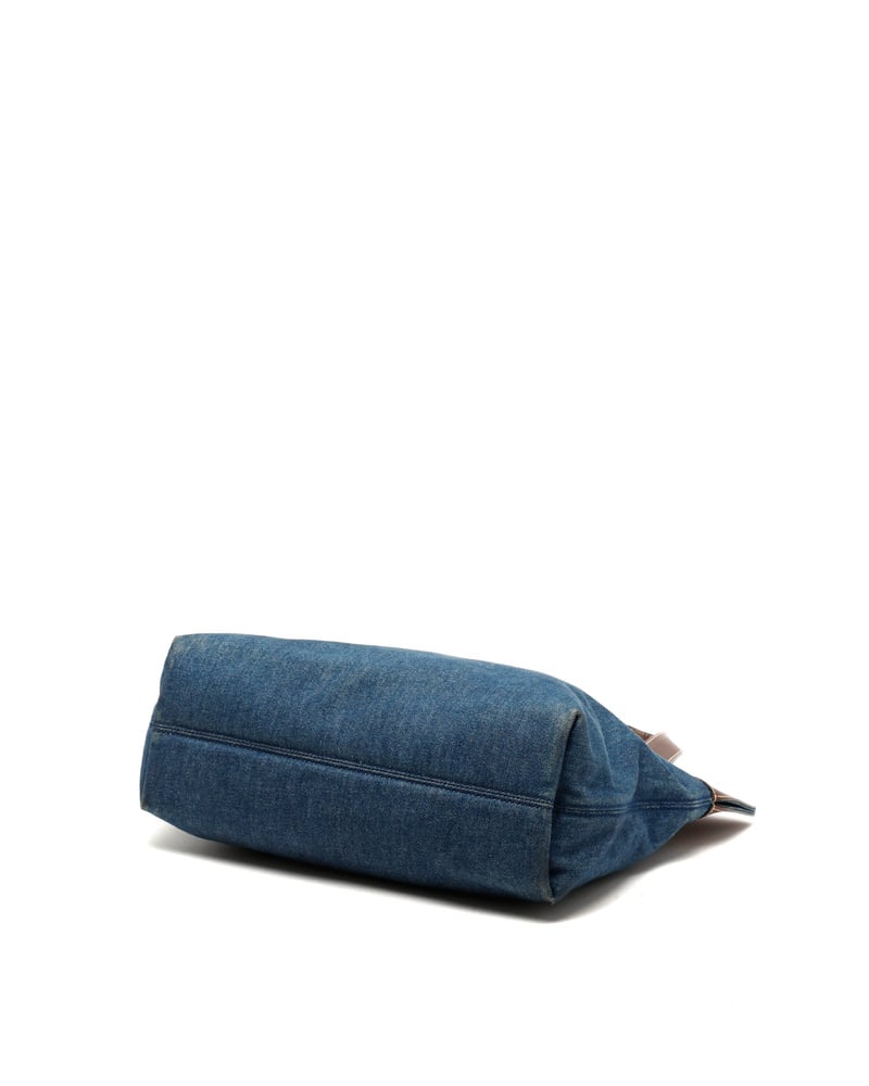 Chanel Coco Mark Denim Tote Bag
