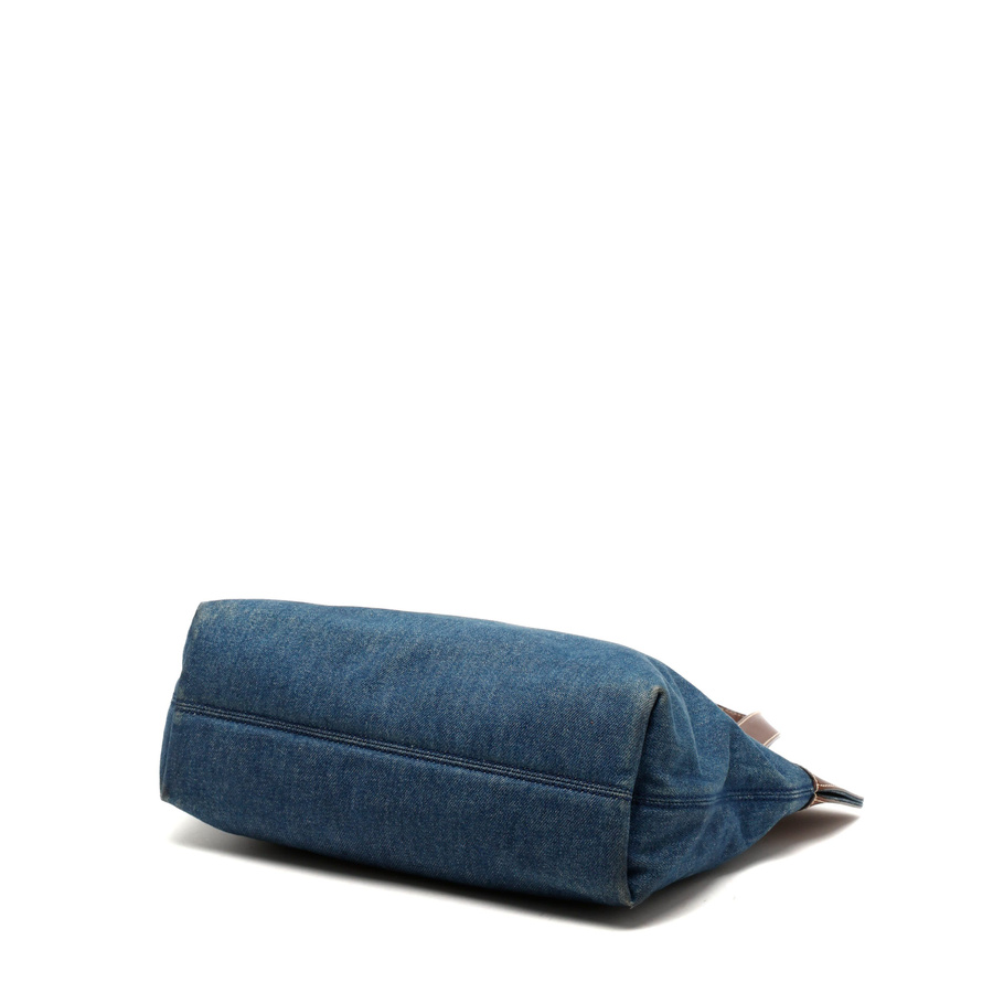 Chanel Coco Mark Denim Tote Bag
