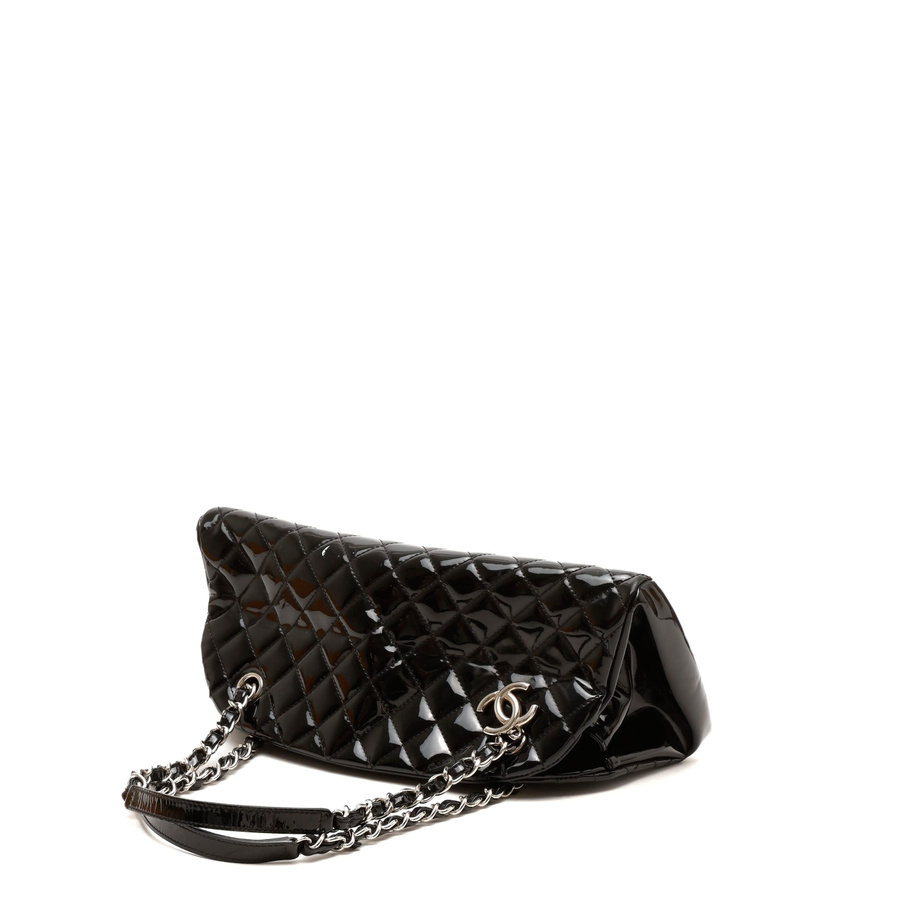 Chanel Patent Just Mademoiselle Bowling Bag