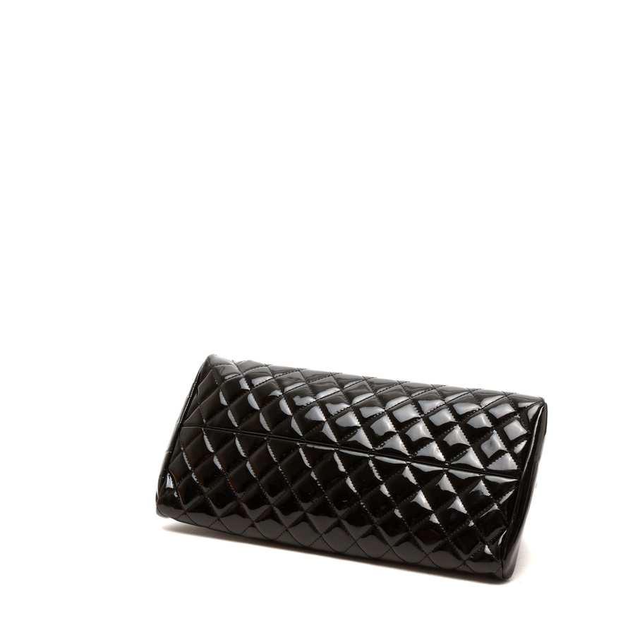 Chanel Patent Just Mademoiselle Bowling Bag