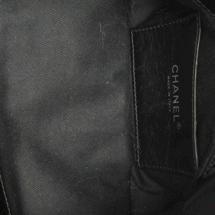Chanel Patent Just Mademoiselle Bowling Bag
