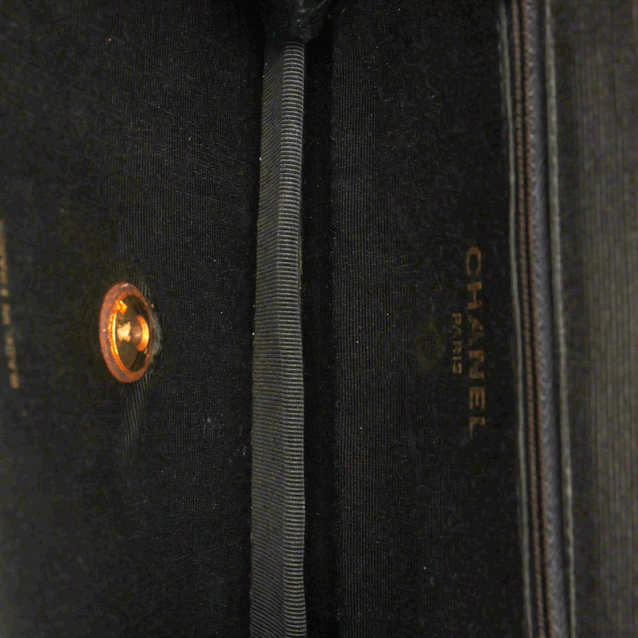 Chanel Velvet Single Flap Bag
