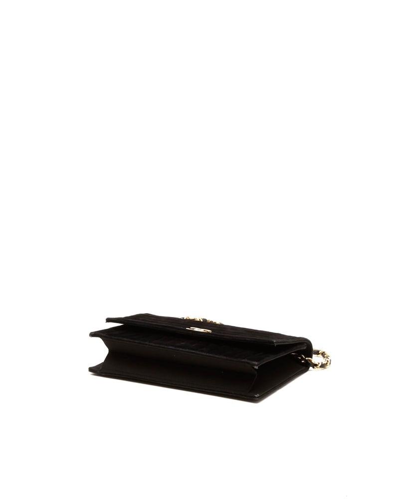 Chanel Velvet Single Flap Bag