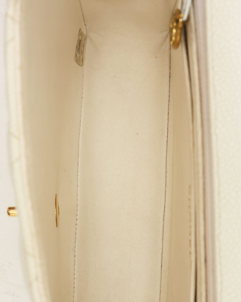Chanel CC Diana Caviar Flap Bag