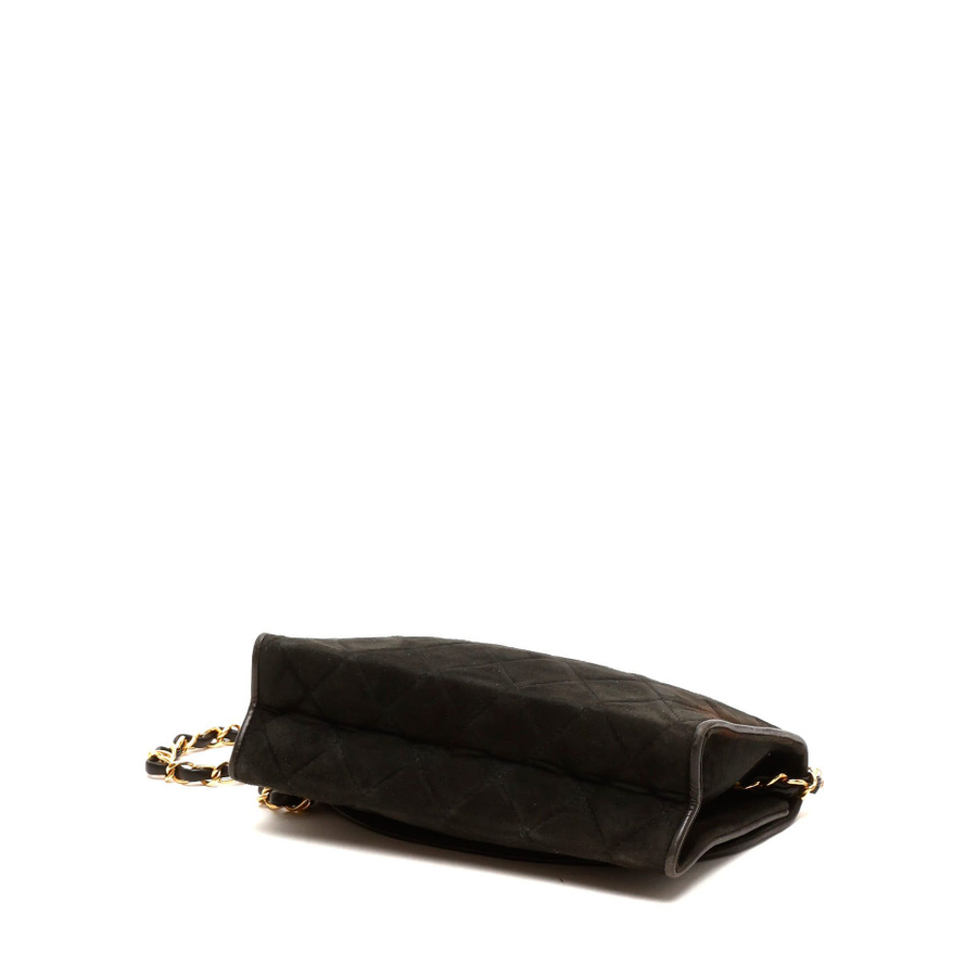 Chanel Suede Tassel Flap Bag