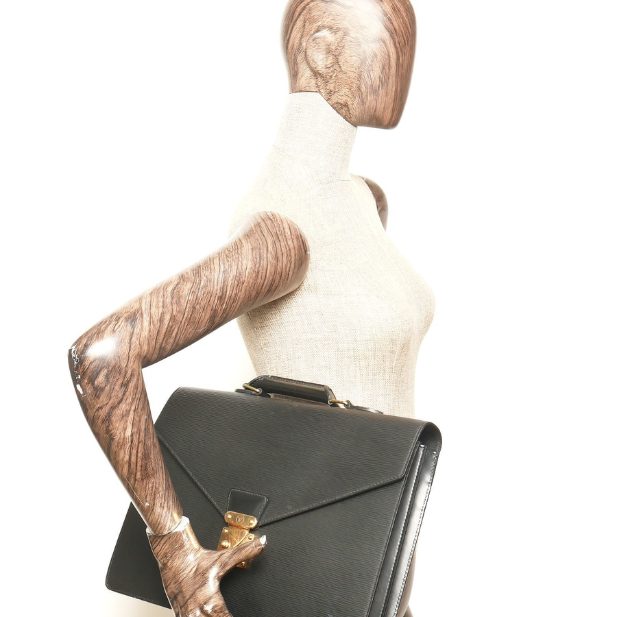 Louis Vuitton Epi Serviette Ambassador Business Bag
