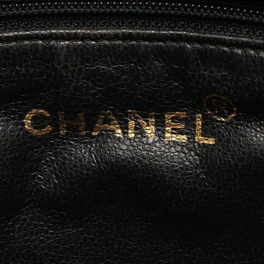 Chanel Coco Mark Caviar Tote Bag
