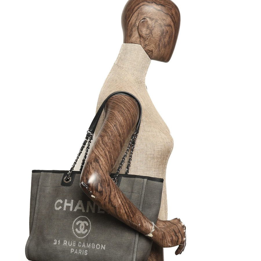 Chanel Deauville MM Tote Bag