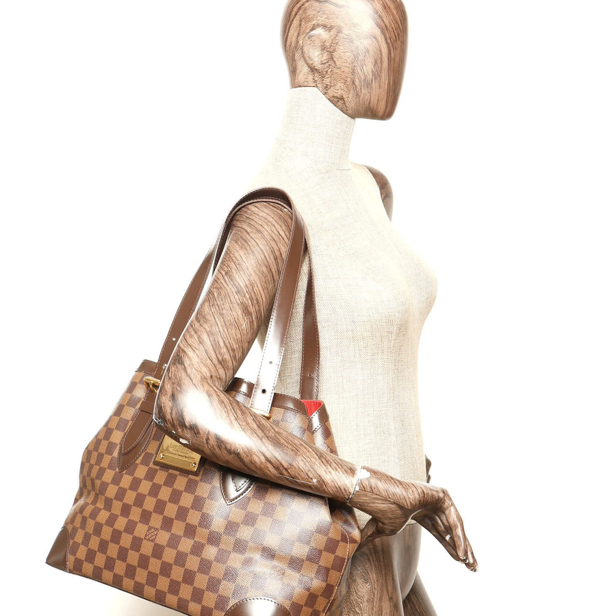 Louis Vuitton Damier Ebene Hampstead MM Bag