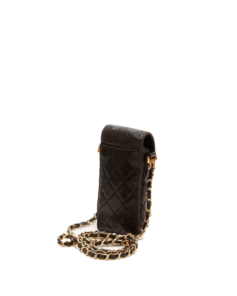 Chanel Classic Phone Holder Crossbody Bag