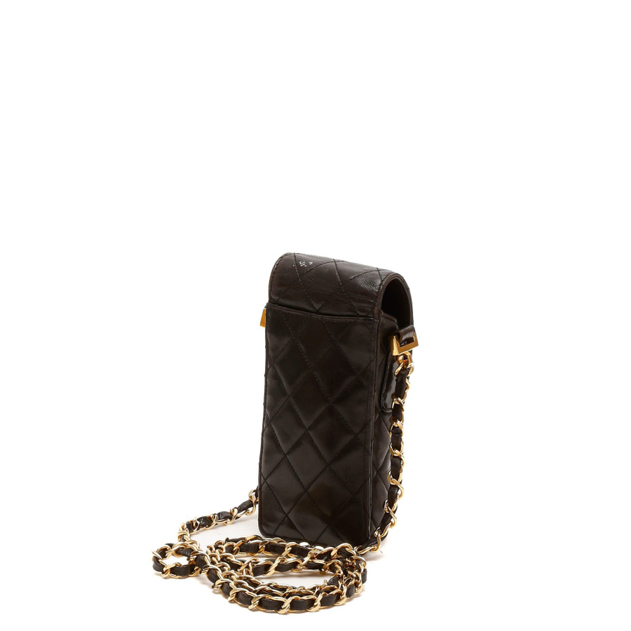 Chanel Classic Phone Holder Crossbody Bag