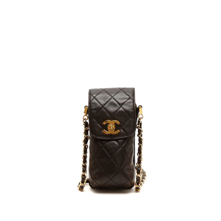 Chanel Classic Phone Holder Crossbody Bag