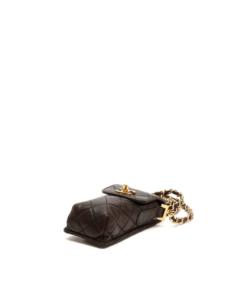 Chanel Classic Phone Holder Crossbody Bag