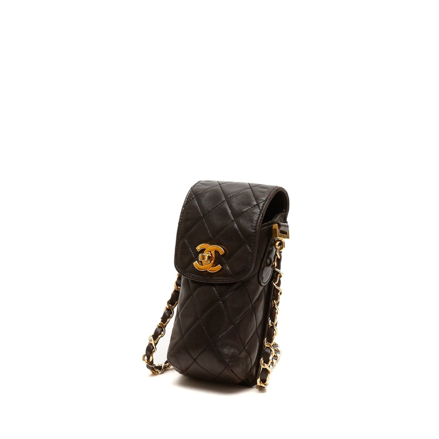 Chanel Classic Phone Holder Crossbody Bag