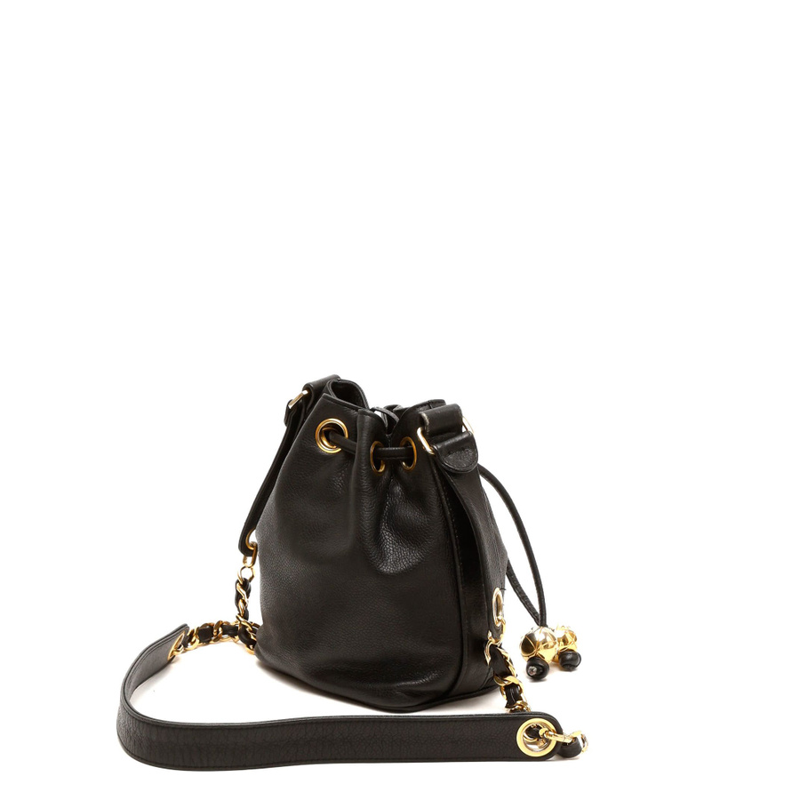 Chanel Caviar CC Bucket Bag
