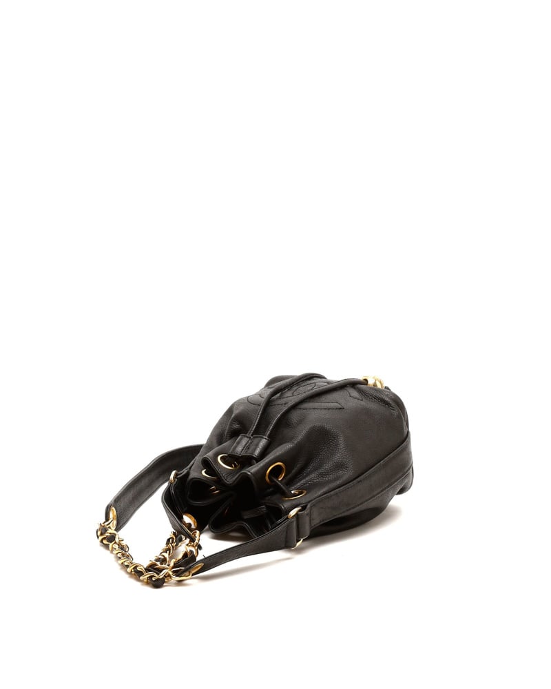 Chanel Caviar CC Bucket Bag