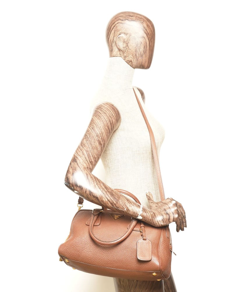 Prada Vitello Daino Bauletto Bag