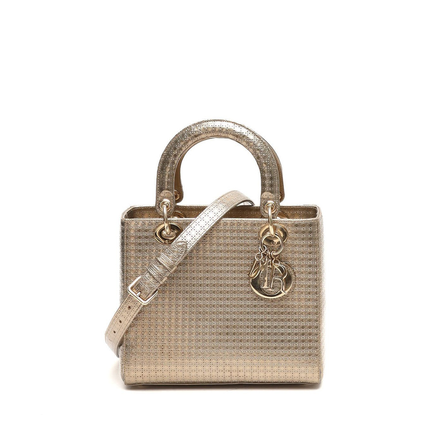Christian Dior Medium Cannage Lady Dior Bag