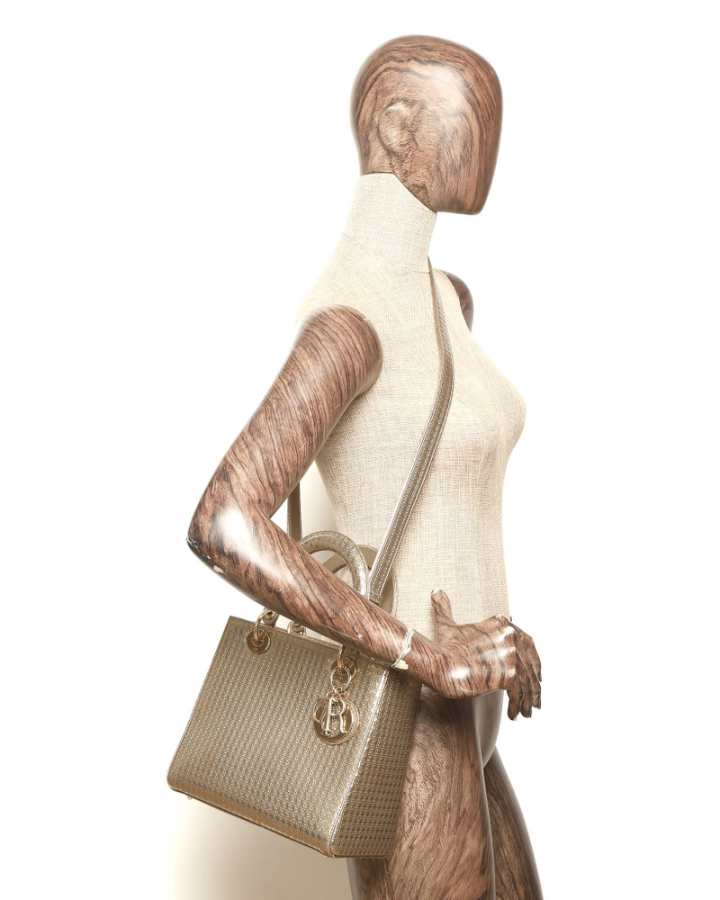 Christian Dior Medium Cannage Lady Dior Bag