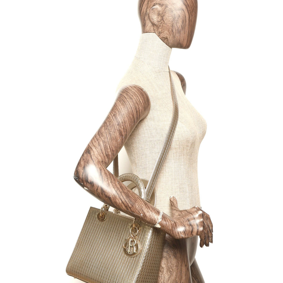 Christian Dior Medium Cannage Lady Dior Bag