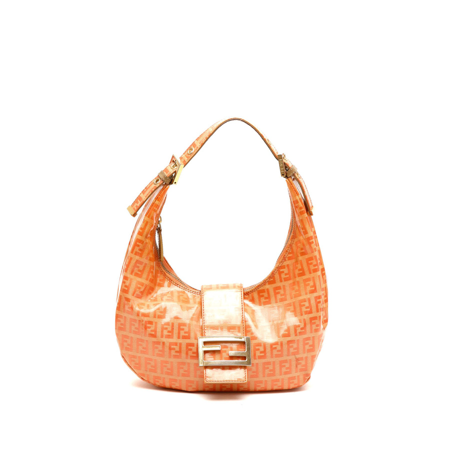 Fendi Zucchino Patent Leather Bag