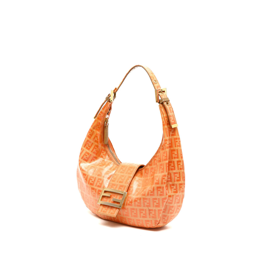 Fendi Zucchino Patent Leather Bag