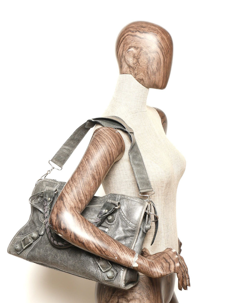 Balenciaga Motocross City Brogues Bag