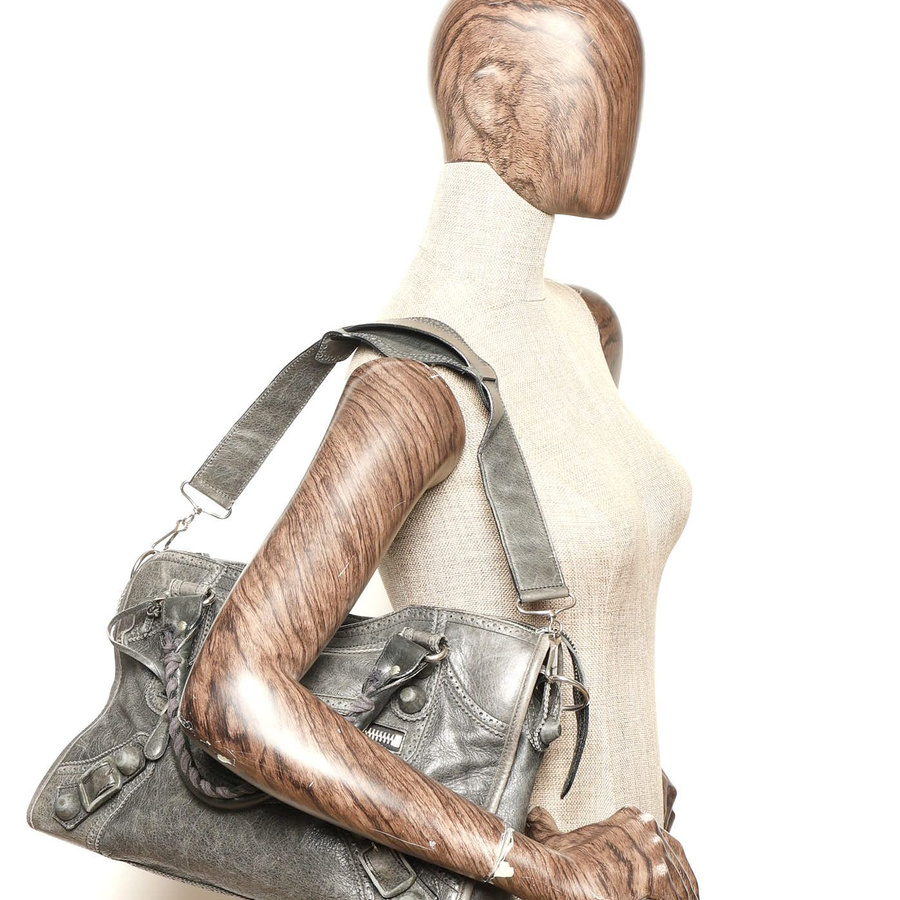 Balenciaga Motocross City Brogues Bag