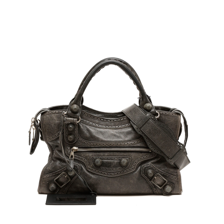 Balenciaga Motocross City Brogues Bag