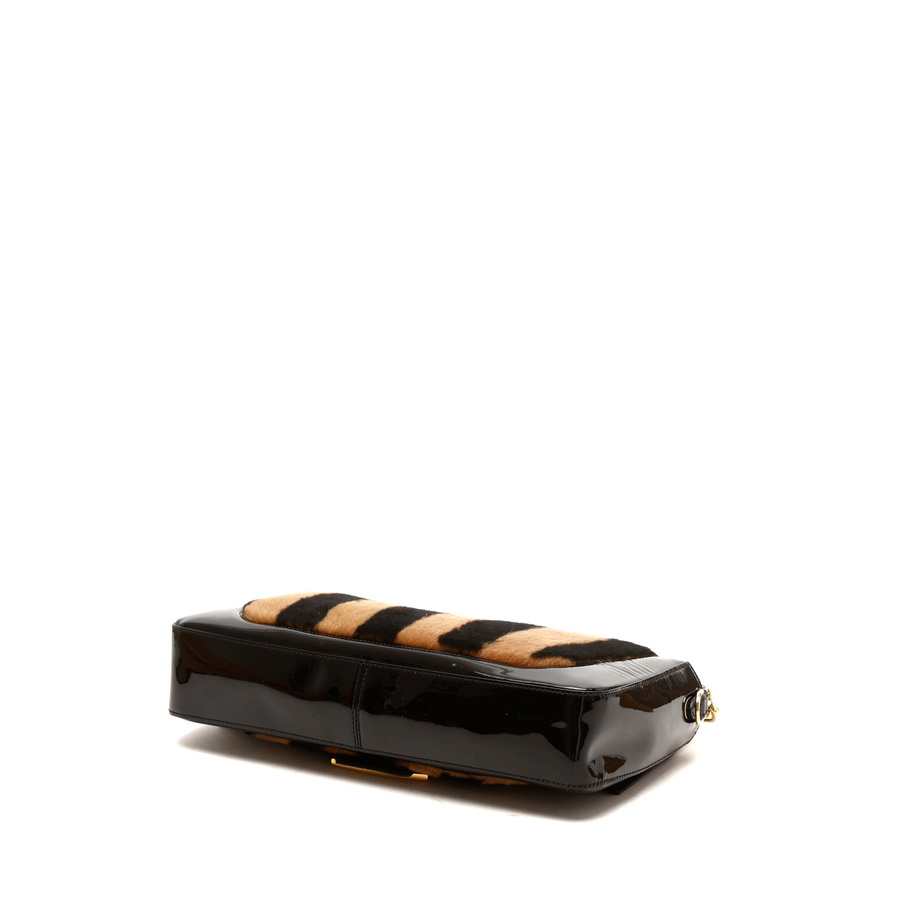 Fendi Shearling Baguette Bag