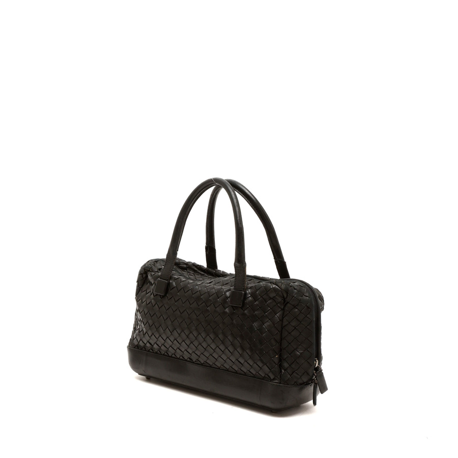 Bottega Veneta Intrecciato Mini Boston Bag
