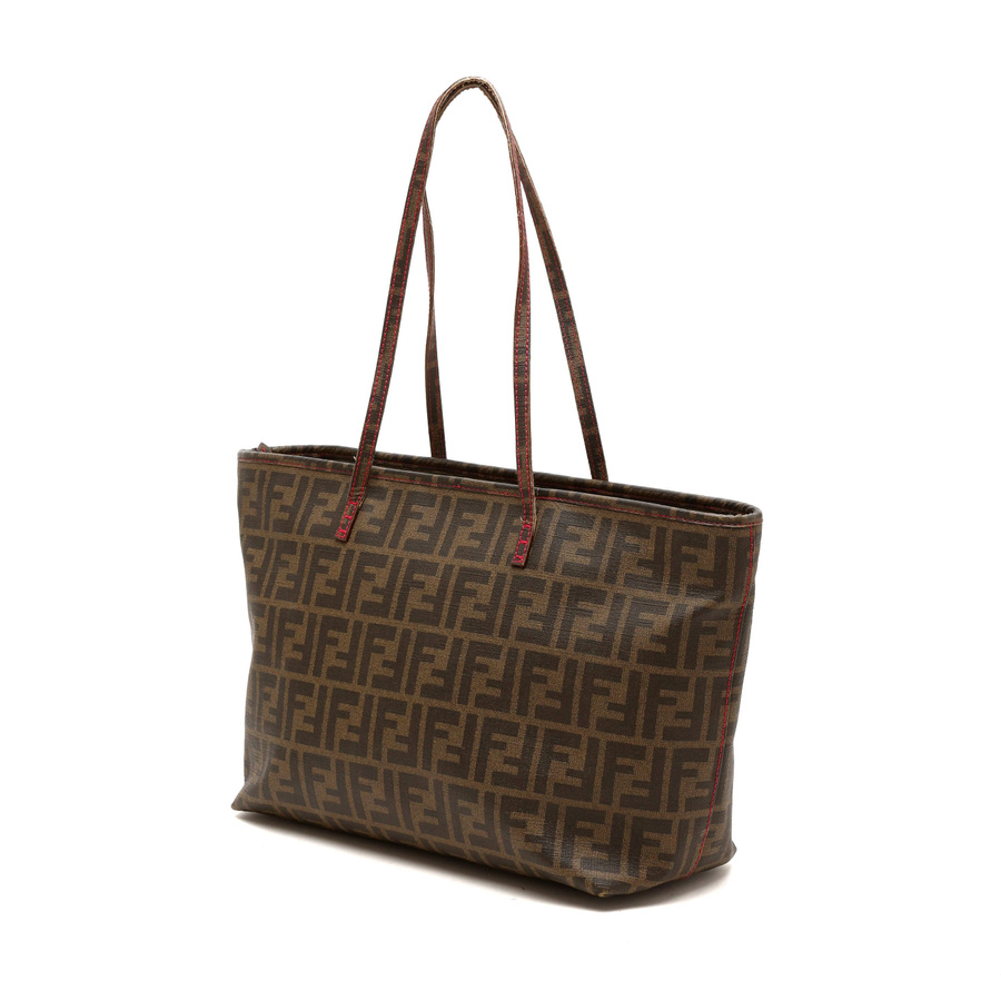 Fendi Zucca Roll Tote Bag