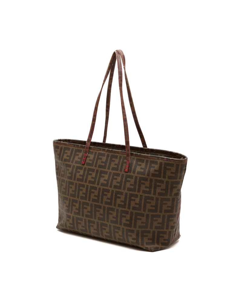 Fendi Zucca Roll Tote Bag