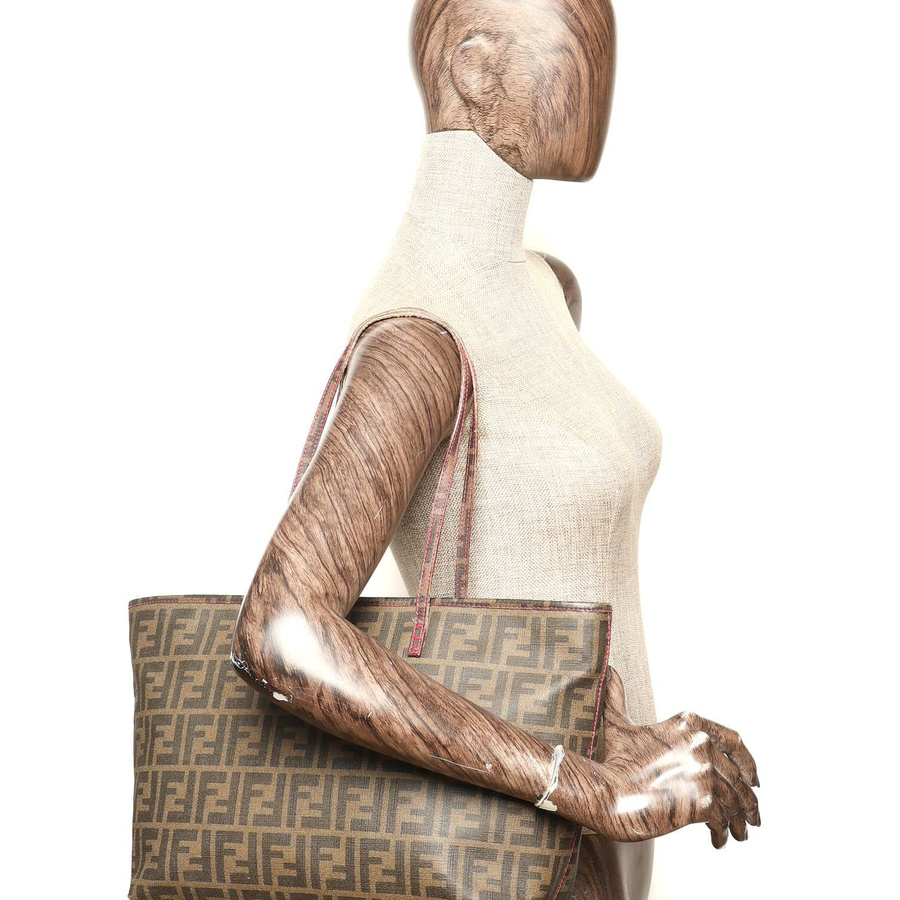 Fendi Zucca Roll Tote Bag