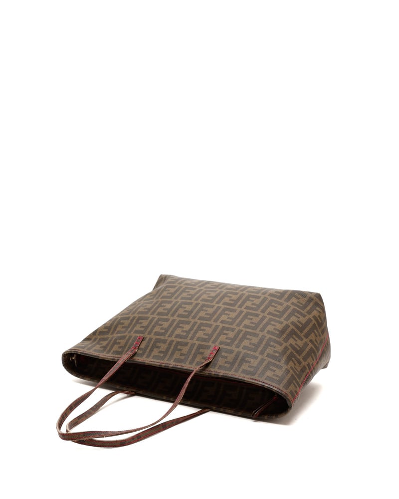 Fendi Zucca Roll Tote Bag