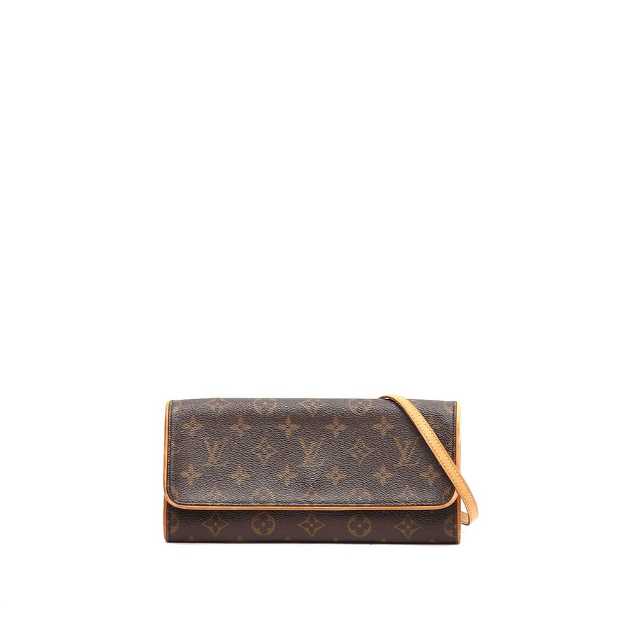 Louis Vuitton Monogram Pochette Twin GM Bag