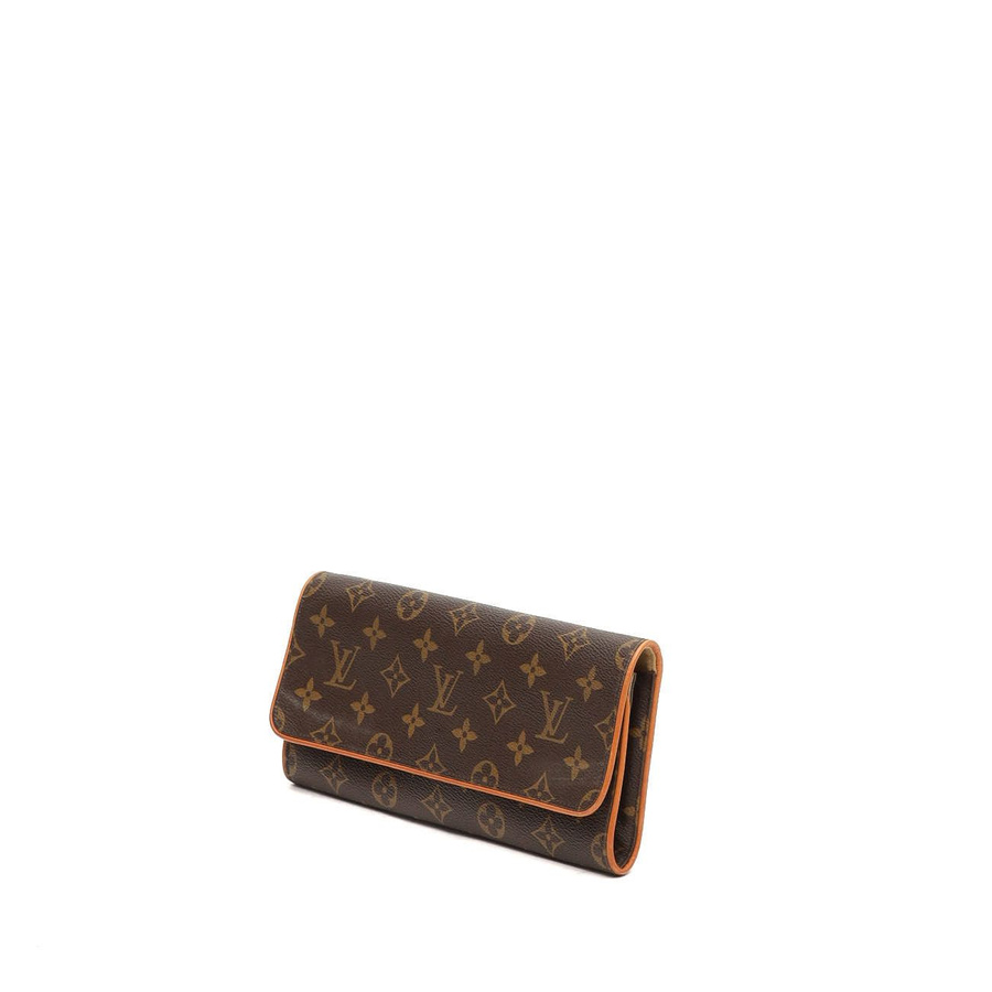 Louis Vuitton Monogram Pochette Twin GM Bag