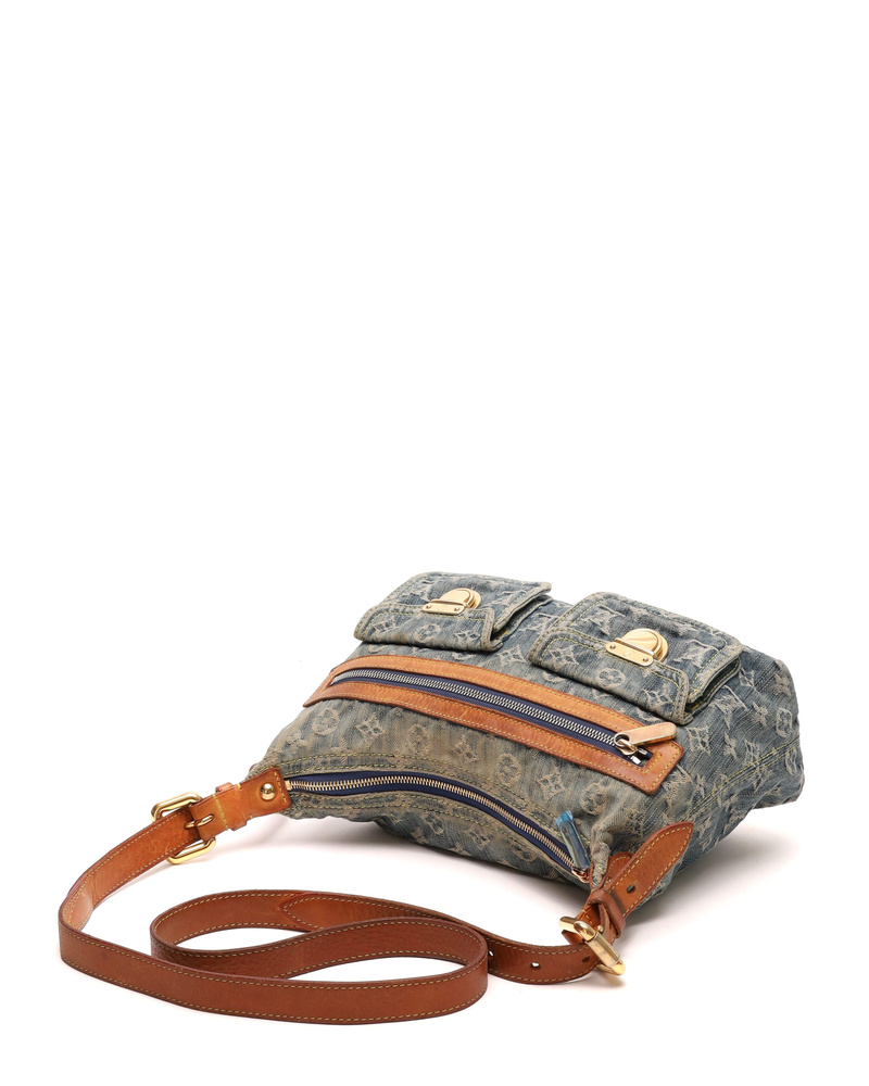 Louis Vuitton Monogram Denim Baggy PM Bag