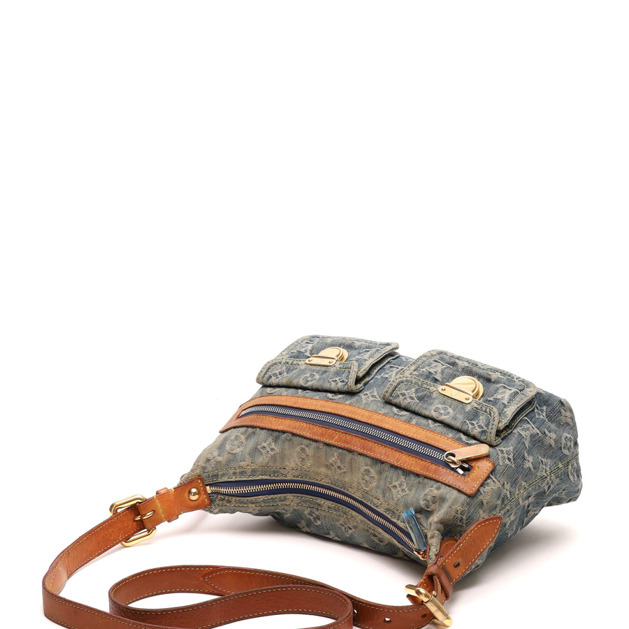 Louis Vuitton Monogram Denim Baggy PM Bag